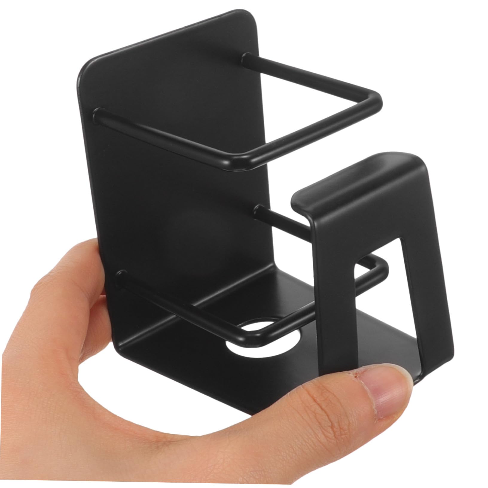 Didiseaon Stainless Steel Razor Storage Rack Electric Razor Holder Stand Wall Mount Compact Shaver Organizer