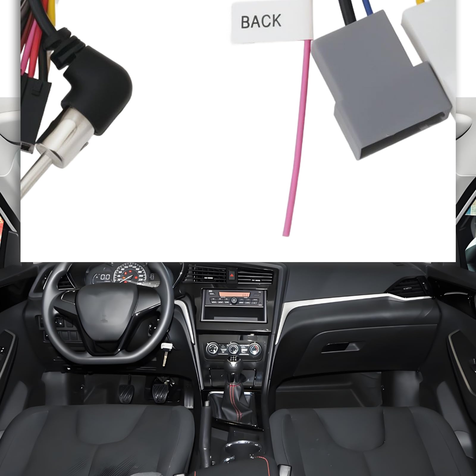 Adattatore Autoradio 20 Pin A 16 Pin ISO Per Nissan - Cablaggio Antenna E Retrocompatibilità Con Sunny/Sylphy - Foto 2