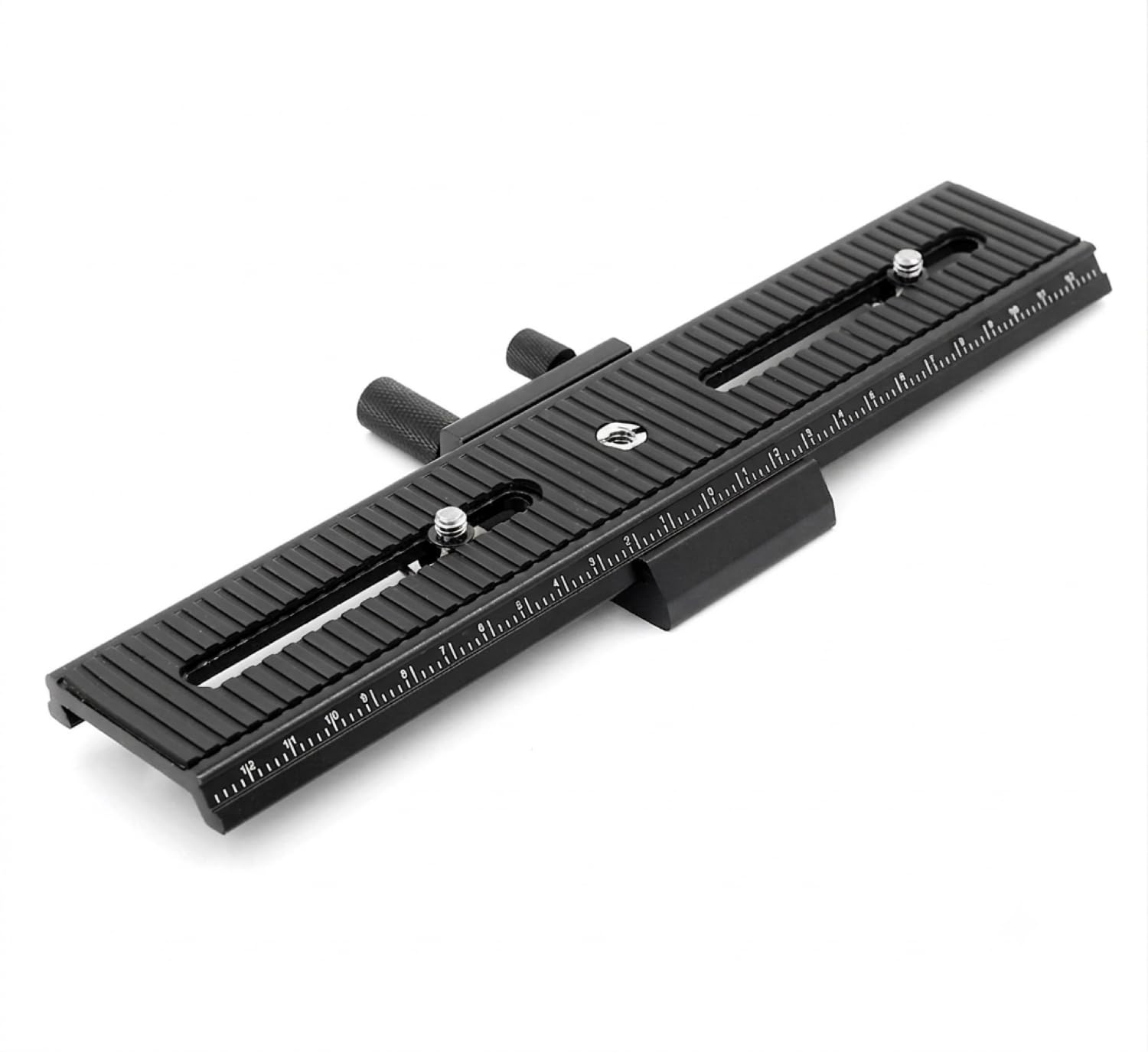 ayex Sanie regulacyjne LP-02 szyna makro do 2 kamer z przyłączem 1/4 cala, 24 cm, odległość regulacji
