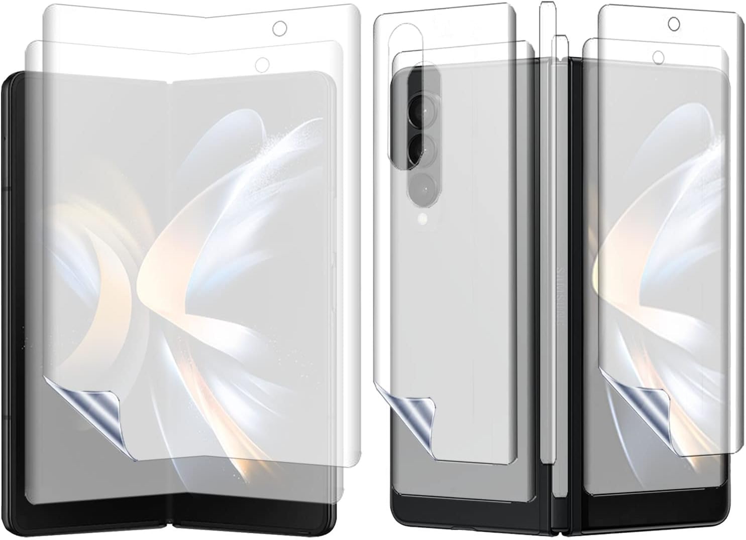 TANTEK Screen Protector Guard For Samsung Z Fold 6 | (Set of 4) Z Fold 6 Screen Protector Sets (Front + Back + Inside Screen + Hinge Screen Protector) For Samsung Z Fold6 –Matte … (B0DB62V594) Amazon Price History, Amazon Price Tracker