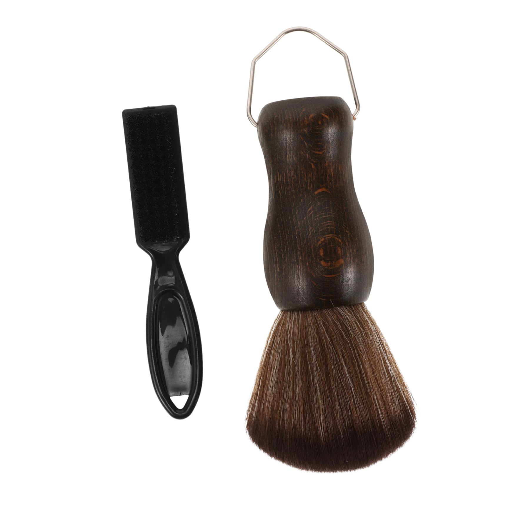 Mikinona Beard Catcher for Shaving Men's Hair Brush Barber Hair Sweeping Brush Beard Grooming Portable Cleaning Tool