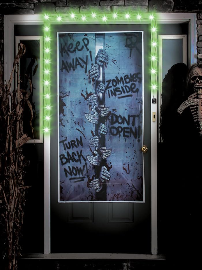 Props4shows Halloween Zombie Door Greeter Decoration Set