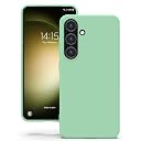 YATWIN Silicone Back Case for Samsung Galaxy S23 FE, Soft-Touch Phone Back Cover for Samsung Galaxy S23 FE - Link Cyan gallery image