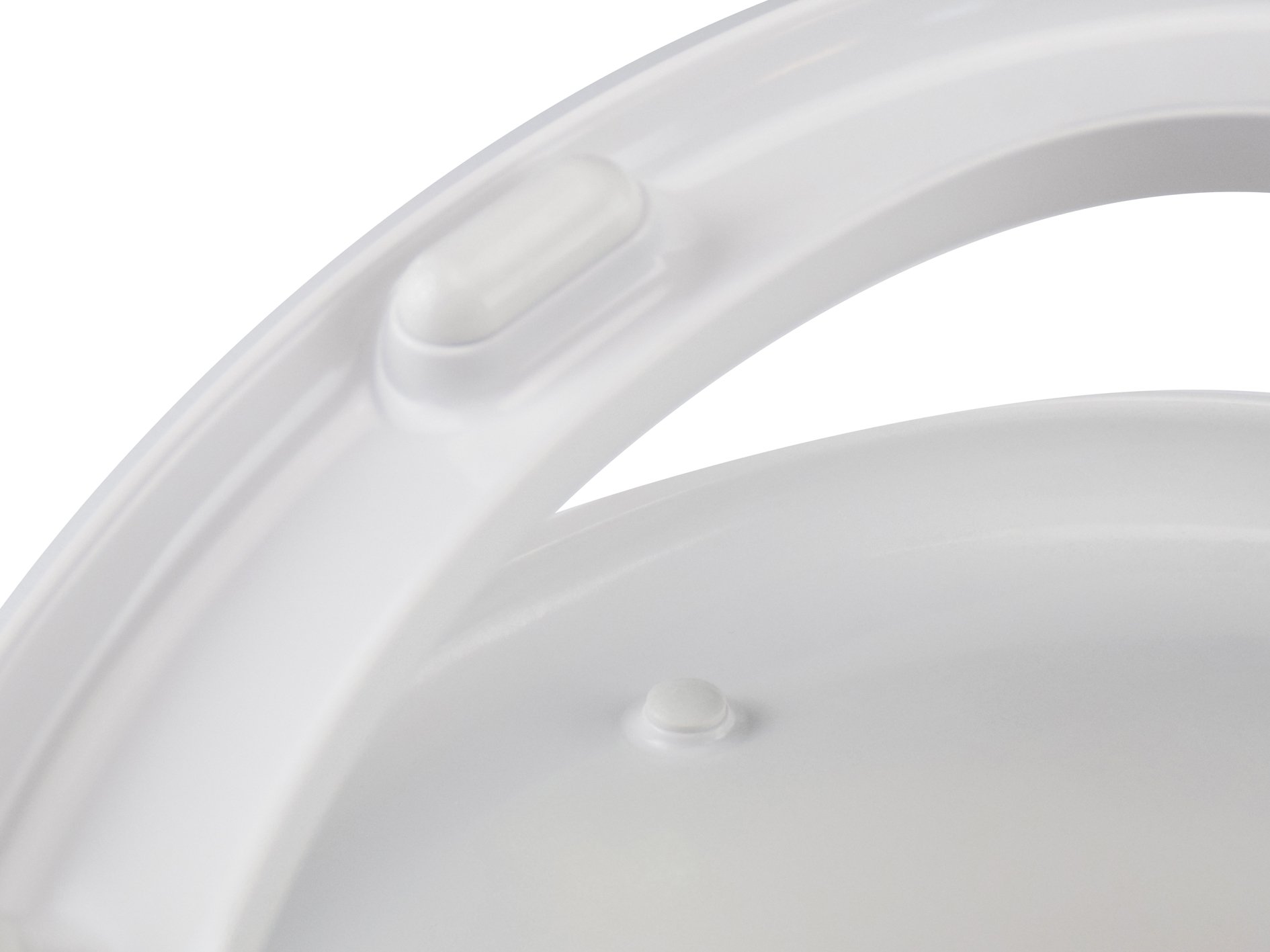 Saniplast Tango Sedile WC, Resina Termoindurente, Bianco, 45x35.1x5.2 cm
