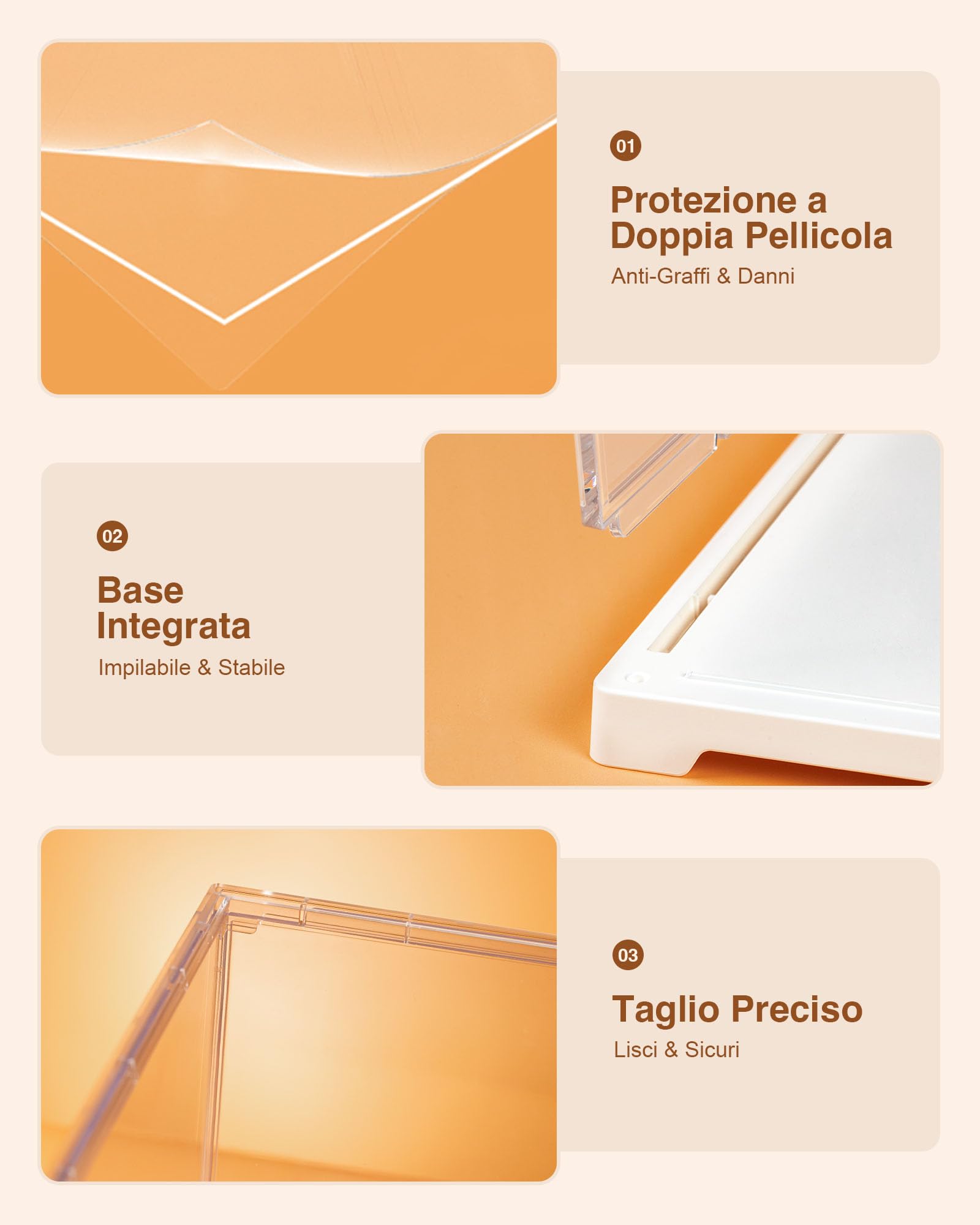 Rolife Vetrinetta Espositiva 23x23x29.2 CM, Acrilicovetrinetta per Book Nook Kits Collezionismo, Trasparente Antipolvere Vetrina Teca per Casa delle Bambole/Casa in Miniatura/Puzzle 3D/Action Figures