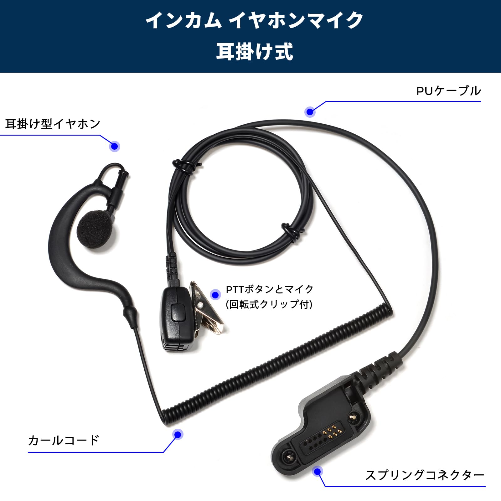 Amazon.co.jp: TWAYRDIO 八重洲無線/スタンダード無線機対応 インカム