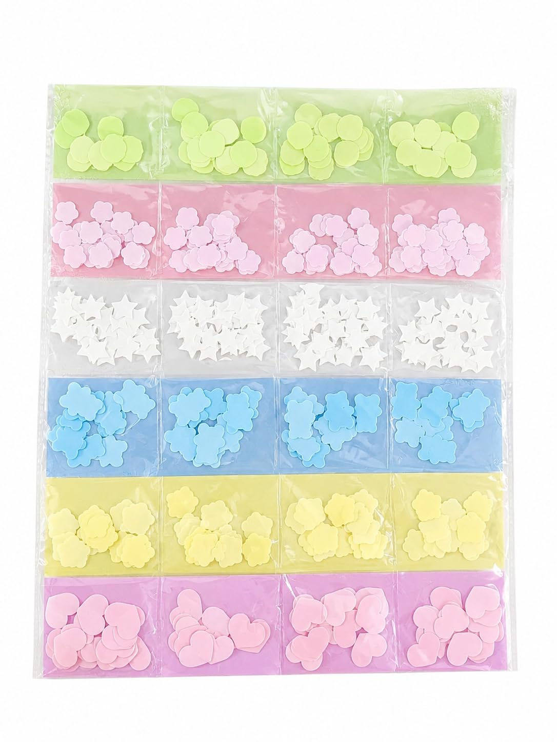 Aesthetic Paper Soap Pack of 24 Multicolour Portable Disposable Hand Wash Soap Sheets for Outdoor Travel,Camping,School and Office-image-46