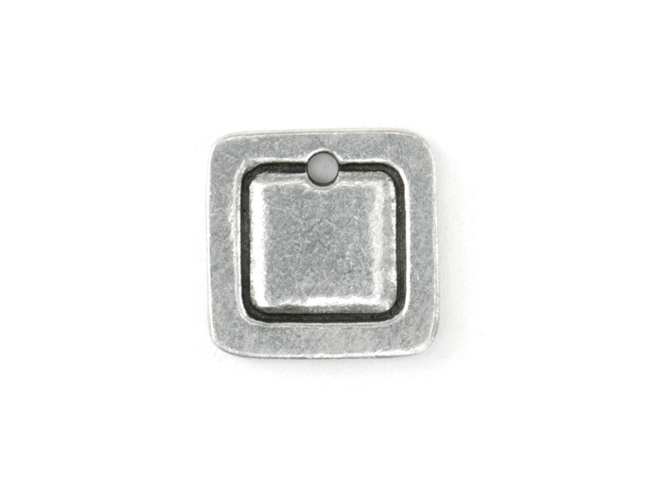 Small Square Border Pewter Stamping Blank Clearance