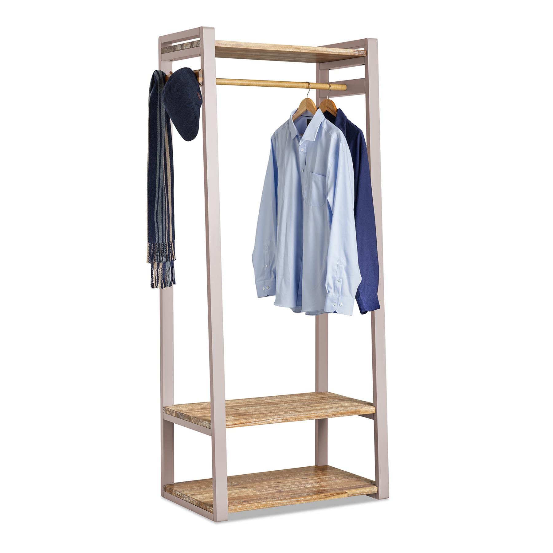 Statement Furniture Florence Open Wardrobe - Extra Large - Cream