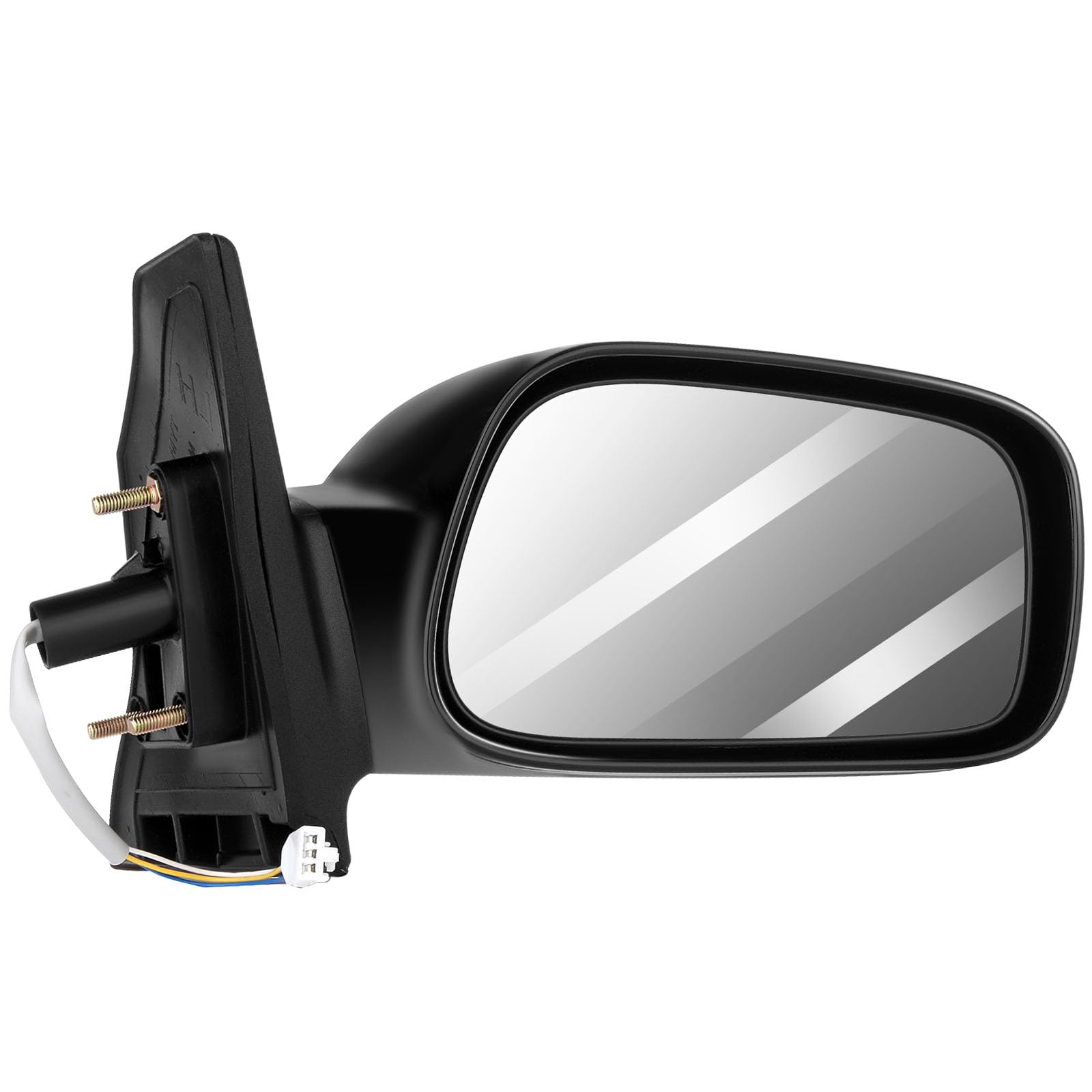 Amazon.com: ECCPP Power Side View Mirror Gloss Black Passenger