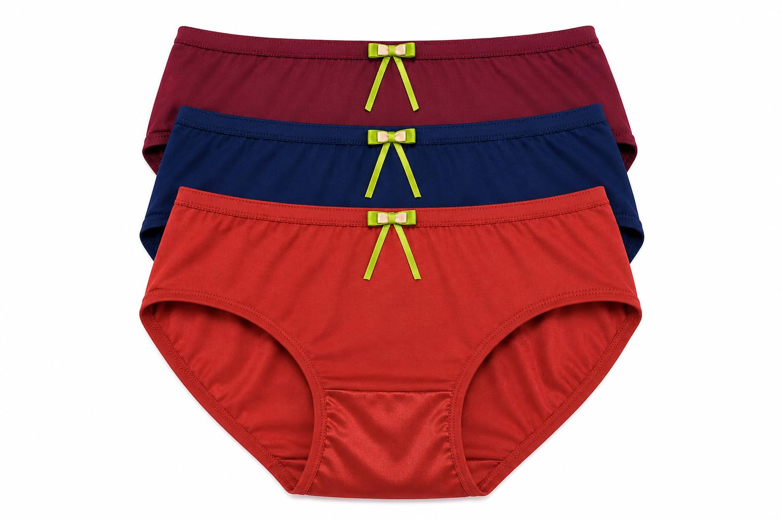 Panty for Women OR Girls Women Silk Hipster Panty Stain Release Technology Brief (Multicolor, Pack of 3)-image-25