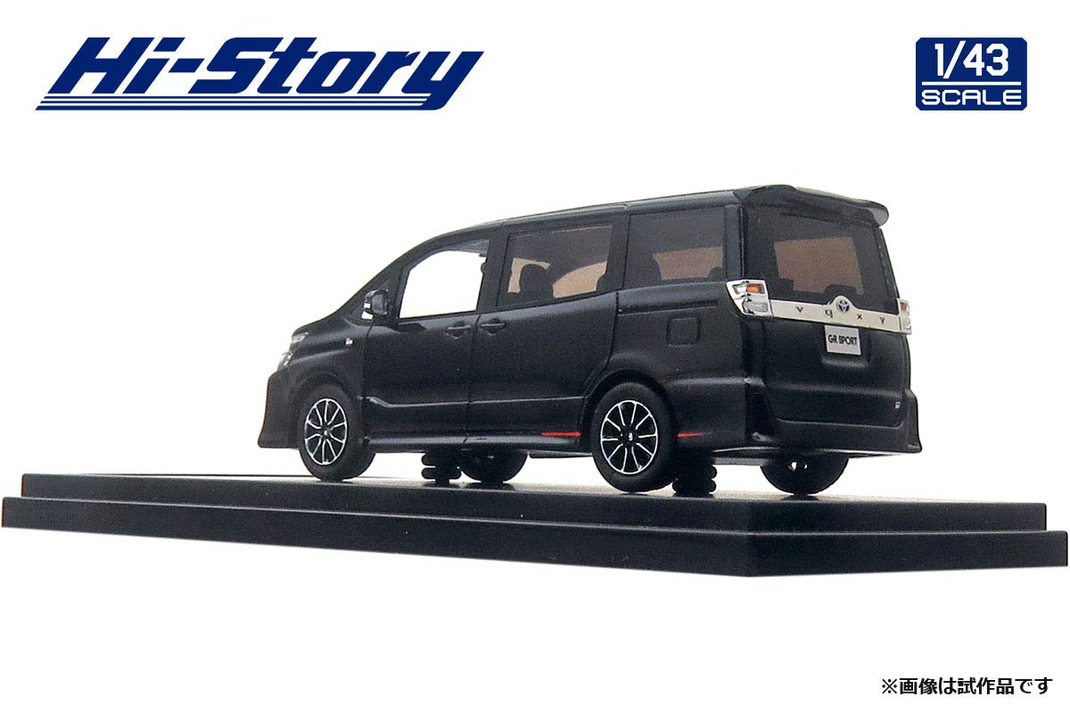 1/43 ヴォクシー VOXY ZS GR SPORT 2019 ブラック 1/43 Hi-story Toyota VOXY ZS GR Sport 2019 Black Glass