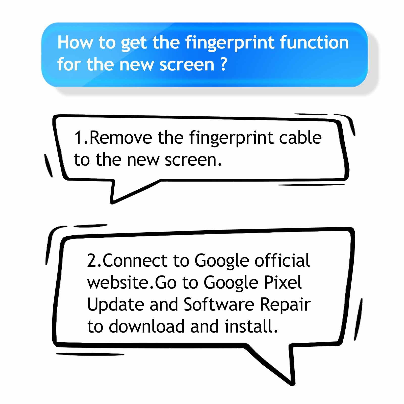 DTD OLED für Google Pixel 7 Bildschirm Ersatz für Google Pixel 7 LCD Digitizer für Google Pixel 7 Touch Screen Display Assembly Repair Kits mit Rahmen mit Fingerabdruckfunktion