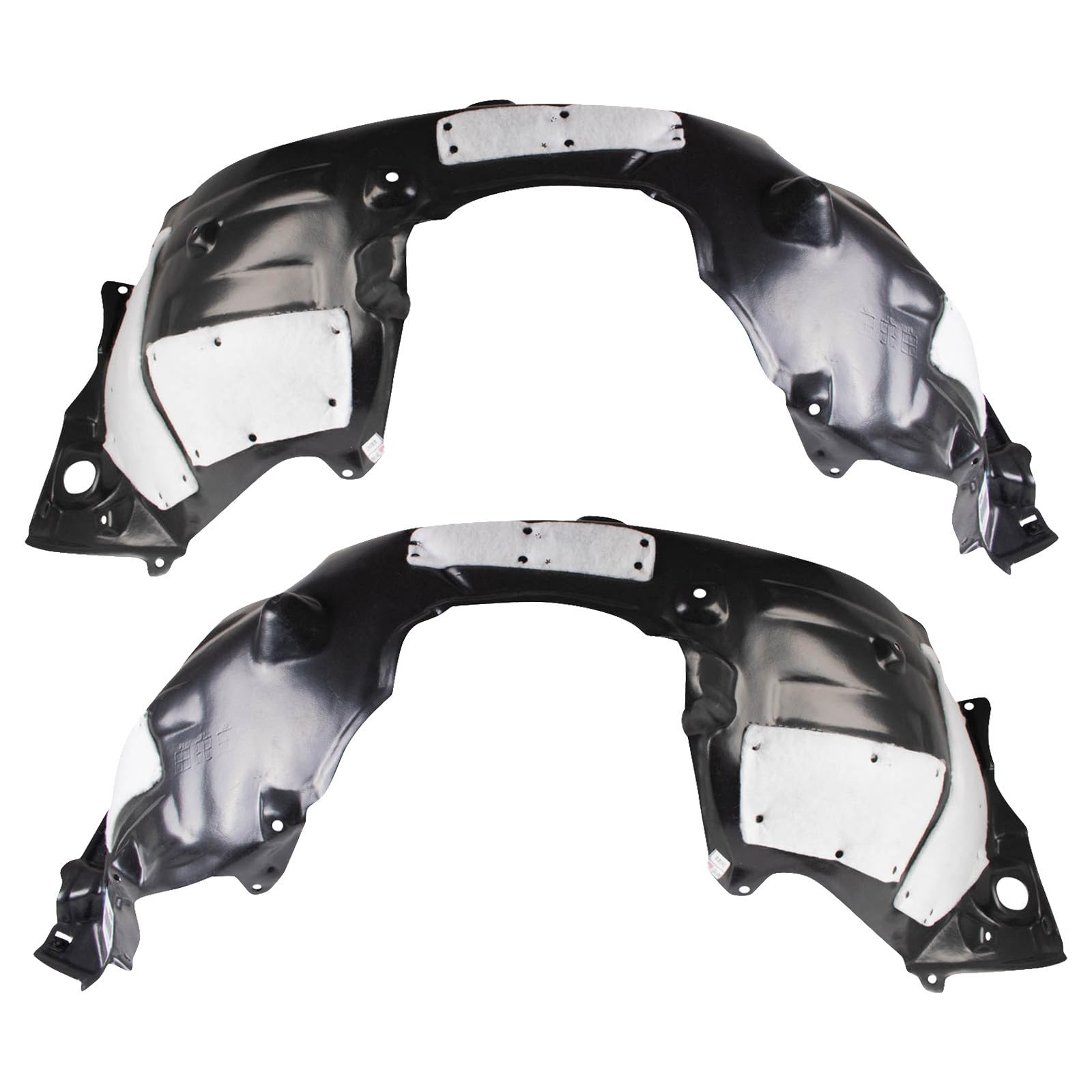 TRQ Front Inner Fender Liner Set | For 2019-2022 Toyota Avalon TO1248225 TO1249225