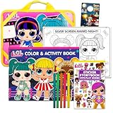 LOL Dolls Ultimate Lap Desk Activity Set - Bundle with LOL Dolls Coloring Books, Stickers, Games, Puzzles, Drawing and More (LOL Dolls Activities for Girls, Kids)
