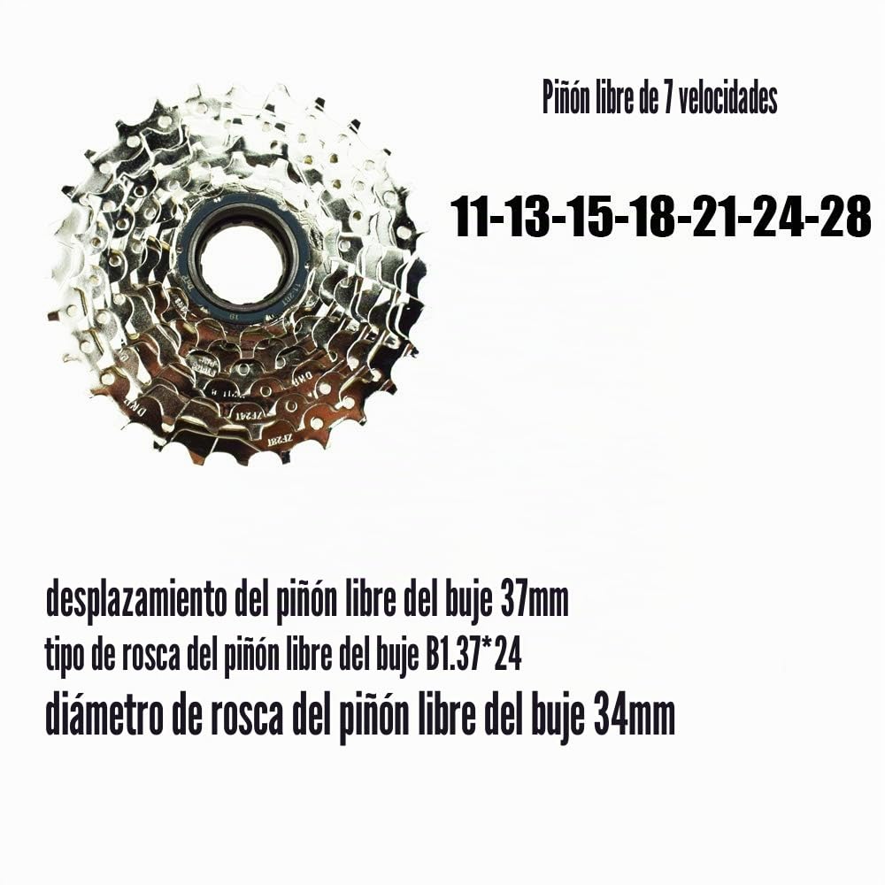 DRIFT MANIAC E-Bike Freewheel 7 Velocidades 11-28/11-34T Dientes EPOCH