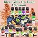 VIPNAJI Diffuser Ätherische Öle, Duftöl für Aromatherapie Diffusor, 100% Rein Naturrein Aroma Diffuser Öl Set 20X10 ml - Pfefferminze, Orange, Teebaum, Lavendel, Zitronengras, Eukalyptus etc
