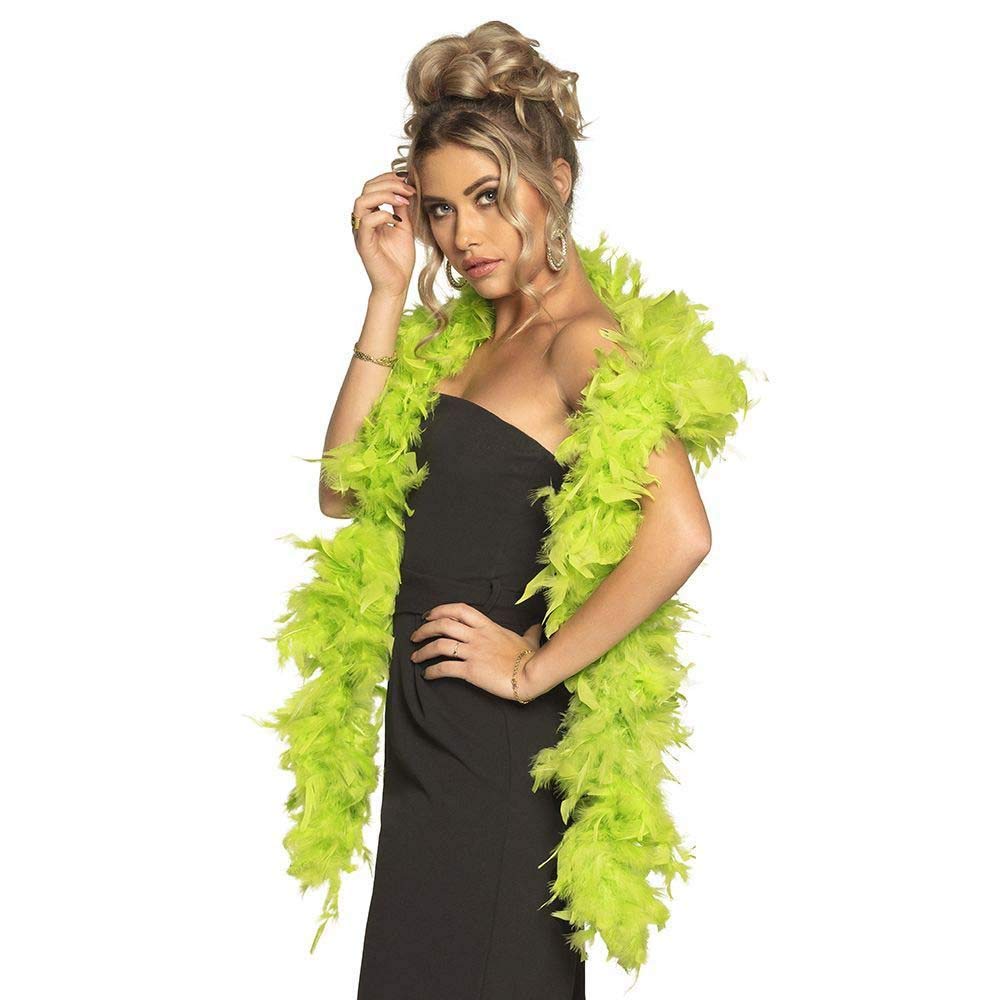 Boland - Feather boa, approx. 180 cm, accessory, showgirl costume, carnival, theme party