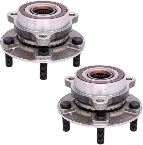 Anytek - 2 unidades de cojinete de rueda delantera y conjunto de cubo para Hyundai Elantra 2017 2018 2019