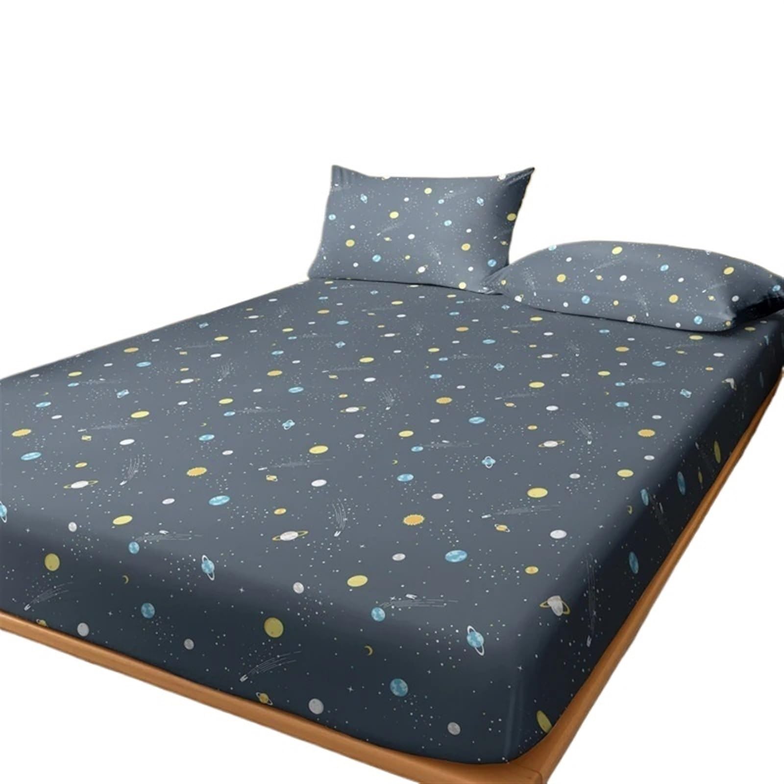 Drap housse univers 180x200 pour transformer votre chambre en cosmos