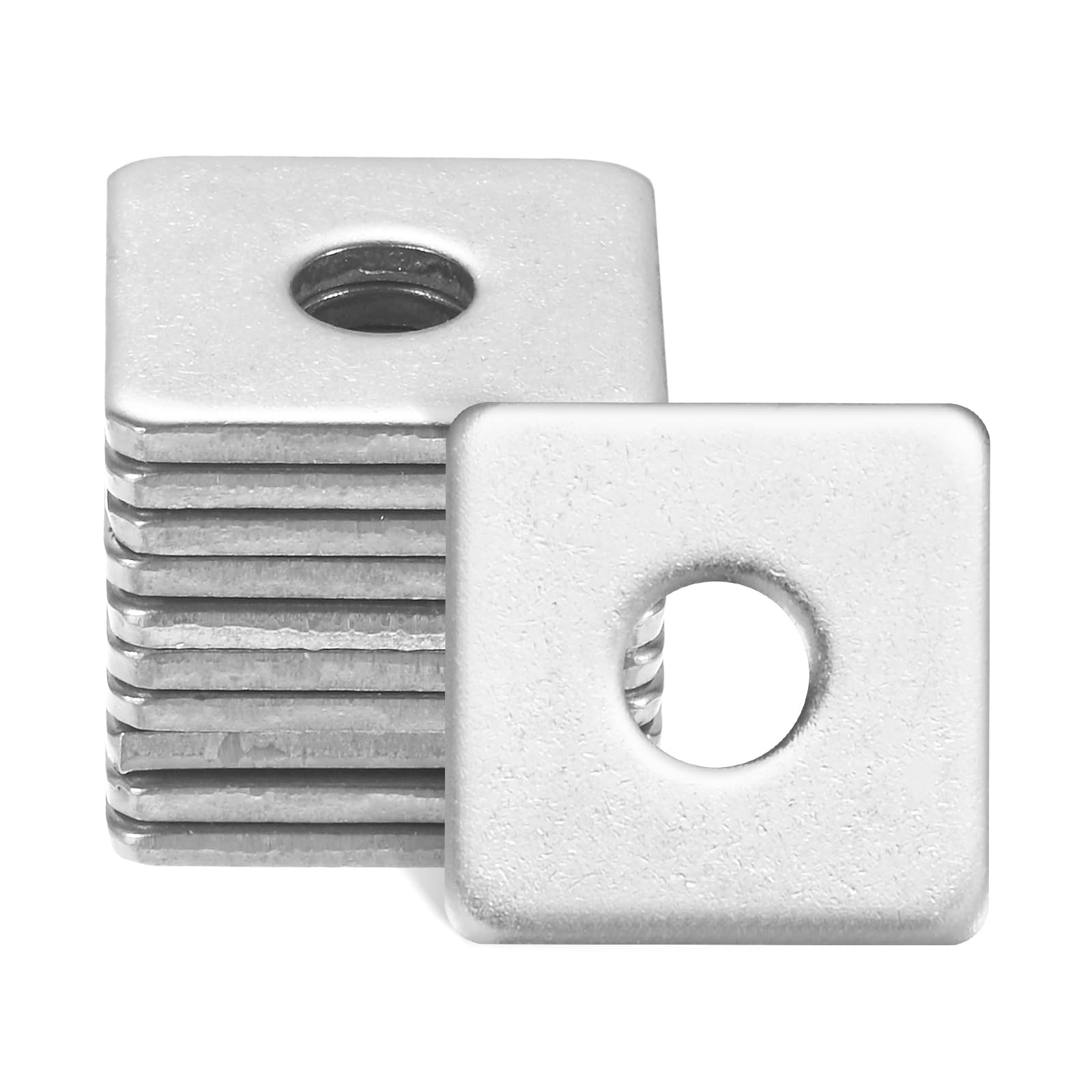 M METERXITY 10-Pack Square Washers Plate Fit M6 Bolt Stainless Steel โ image 1