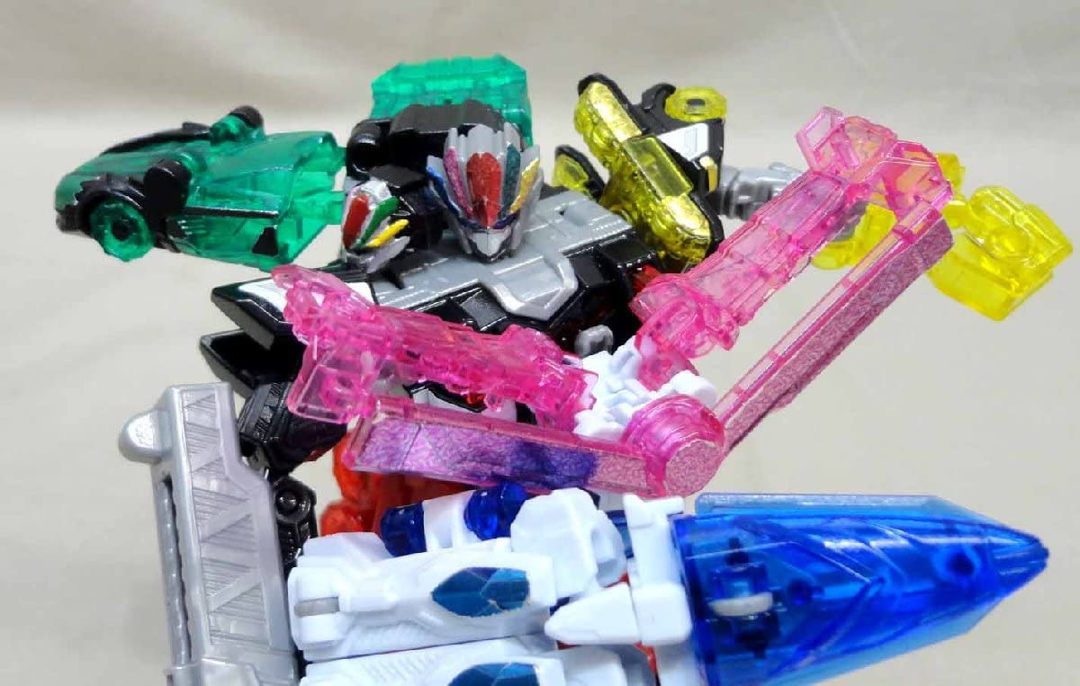 Amazon.co.jp: 戦隊ミニプラ 魔進合体 DXキラメイジン 組済 キラ