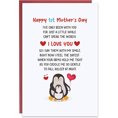 Immensely Thoughtful Mother's Day Card for the Mom-To-Be