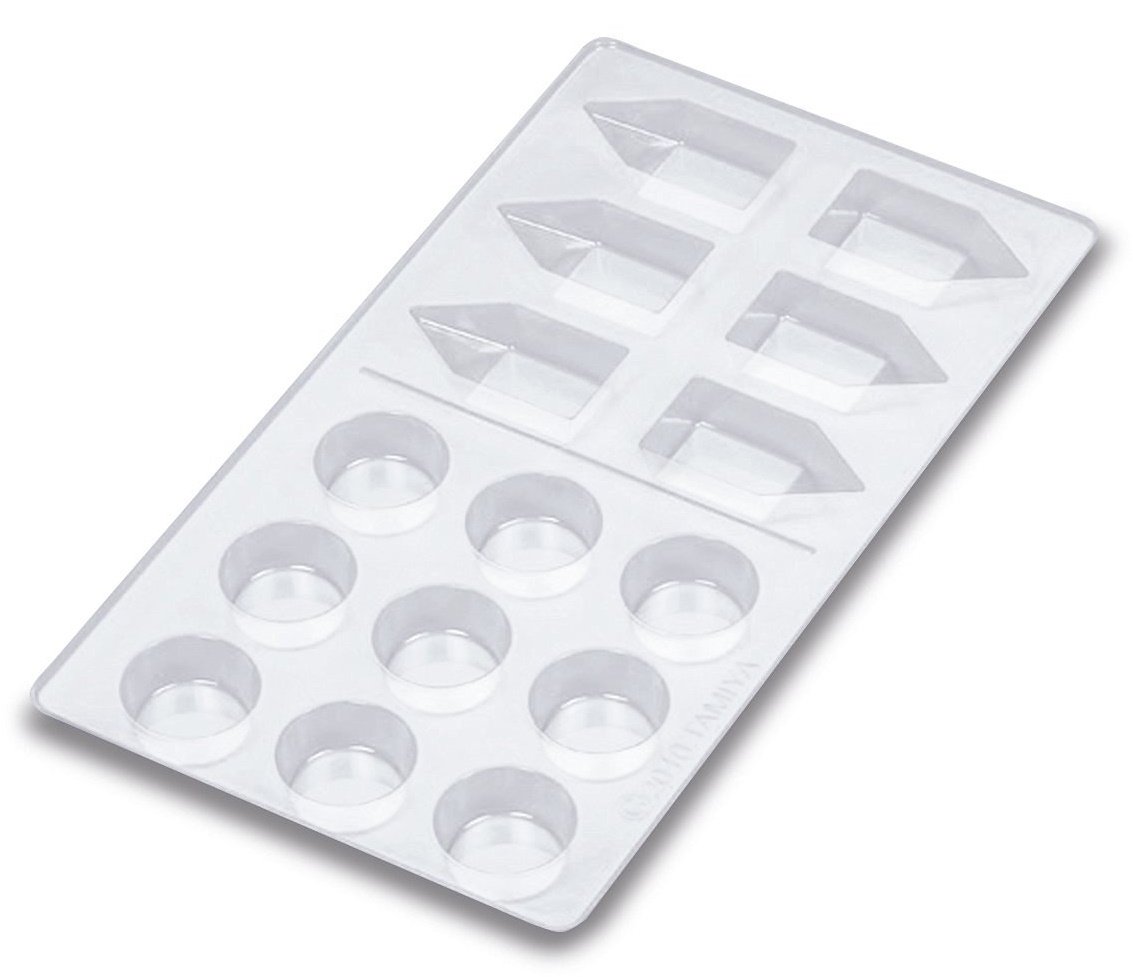 TAMIYA 4950344871254 300087125 Paint Mixing Palette, Plastic, Pack of 5, Clear, White