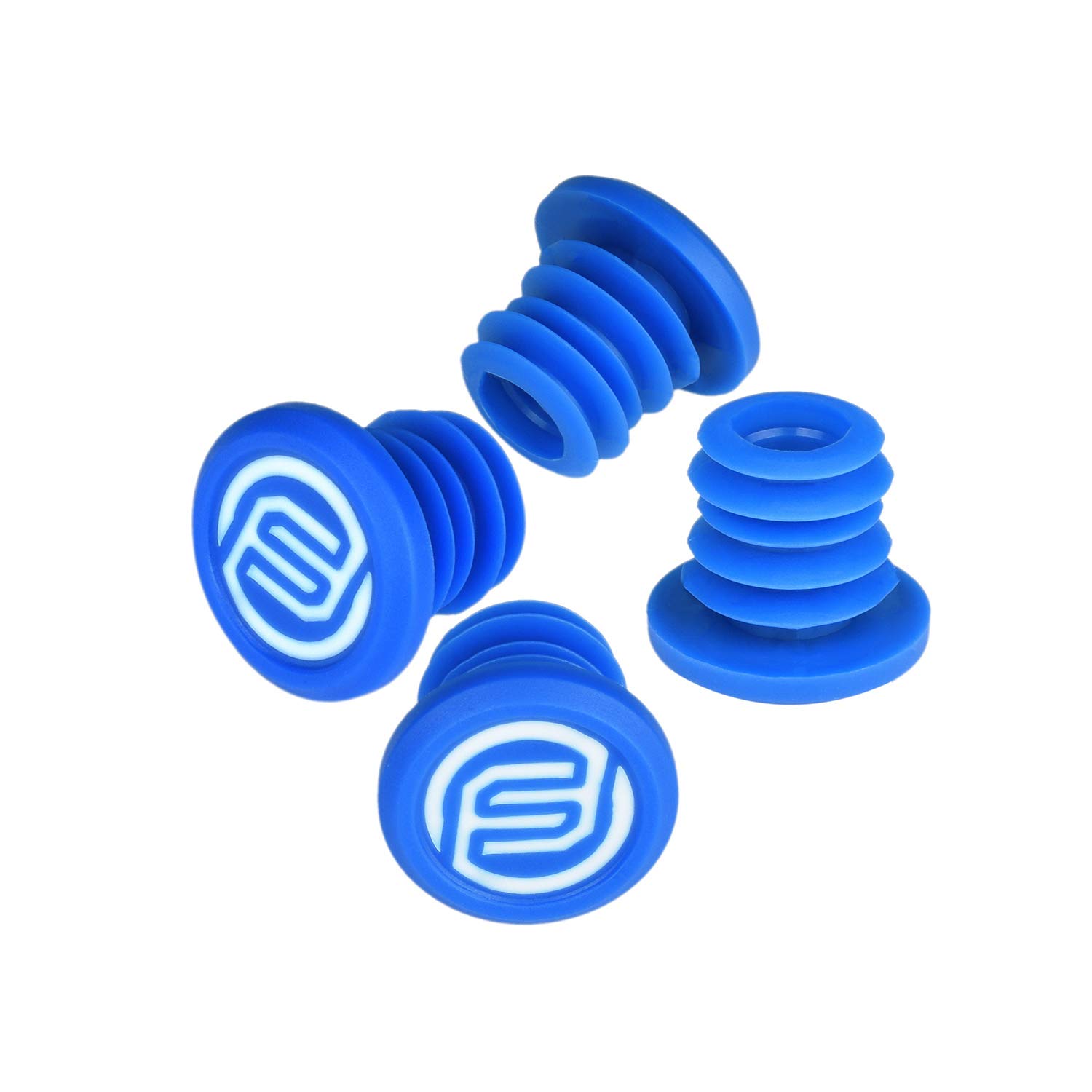 FIFTY-FIFTY 4-Pack Mountian Bike Bar End Plugs, Bicycle Handlebar End Caps