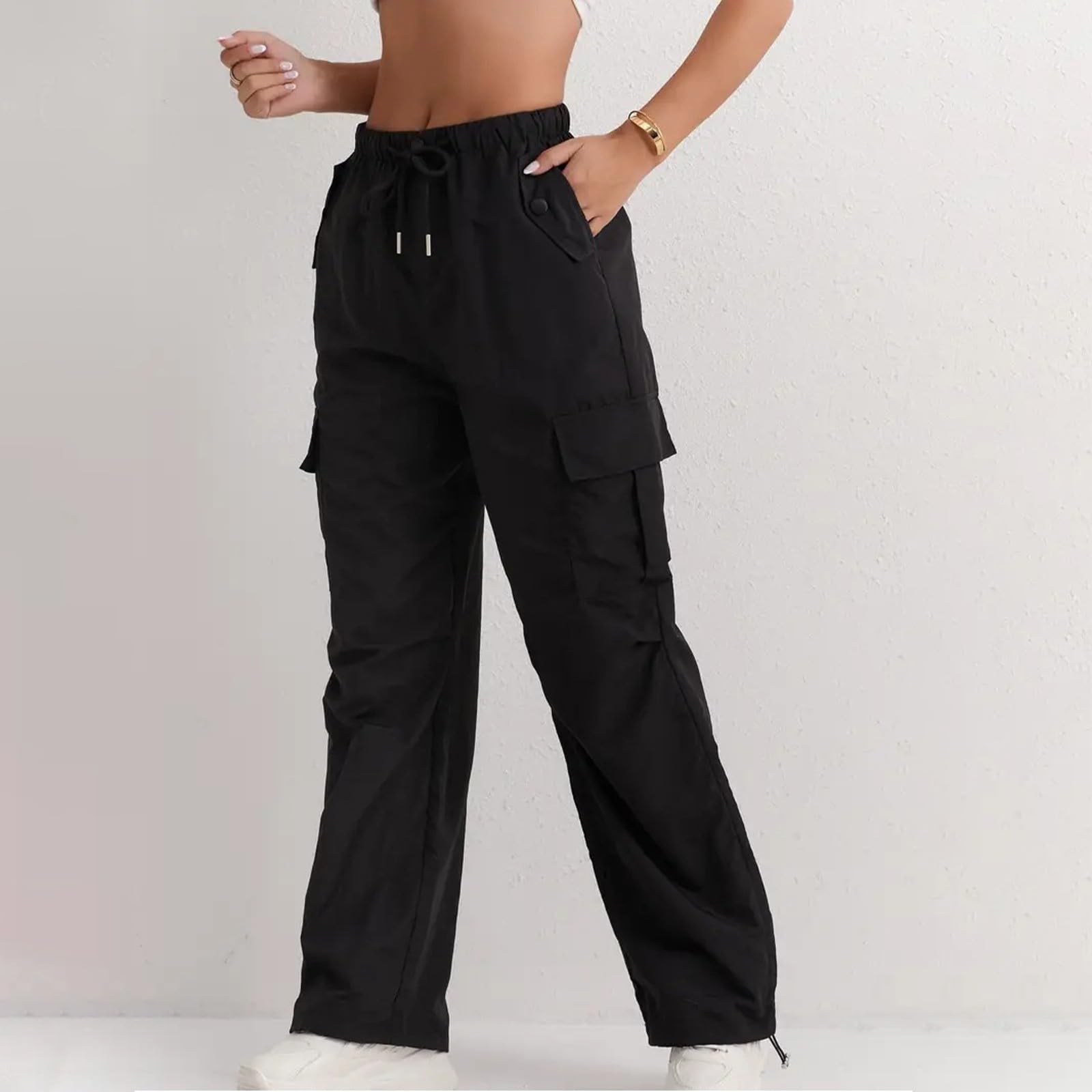 Pantalones de lluvia para mujer impermeables softshell senderismo trekking pierna ancha secado rápido