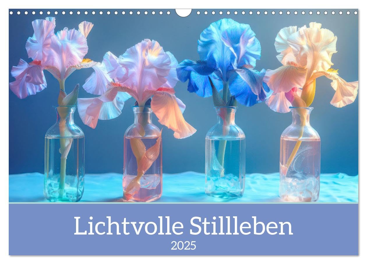 Lichtvolle Stillleben (Wandkalender 2025 DIN A3 quer), CALVENDO Monatskalender: Inszenierte Dekoration (CALVENDO Natur)