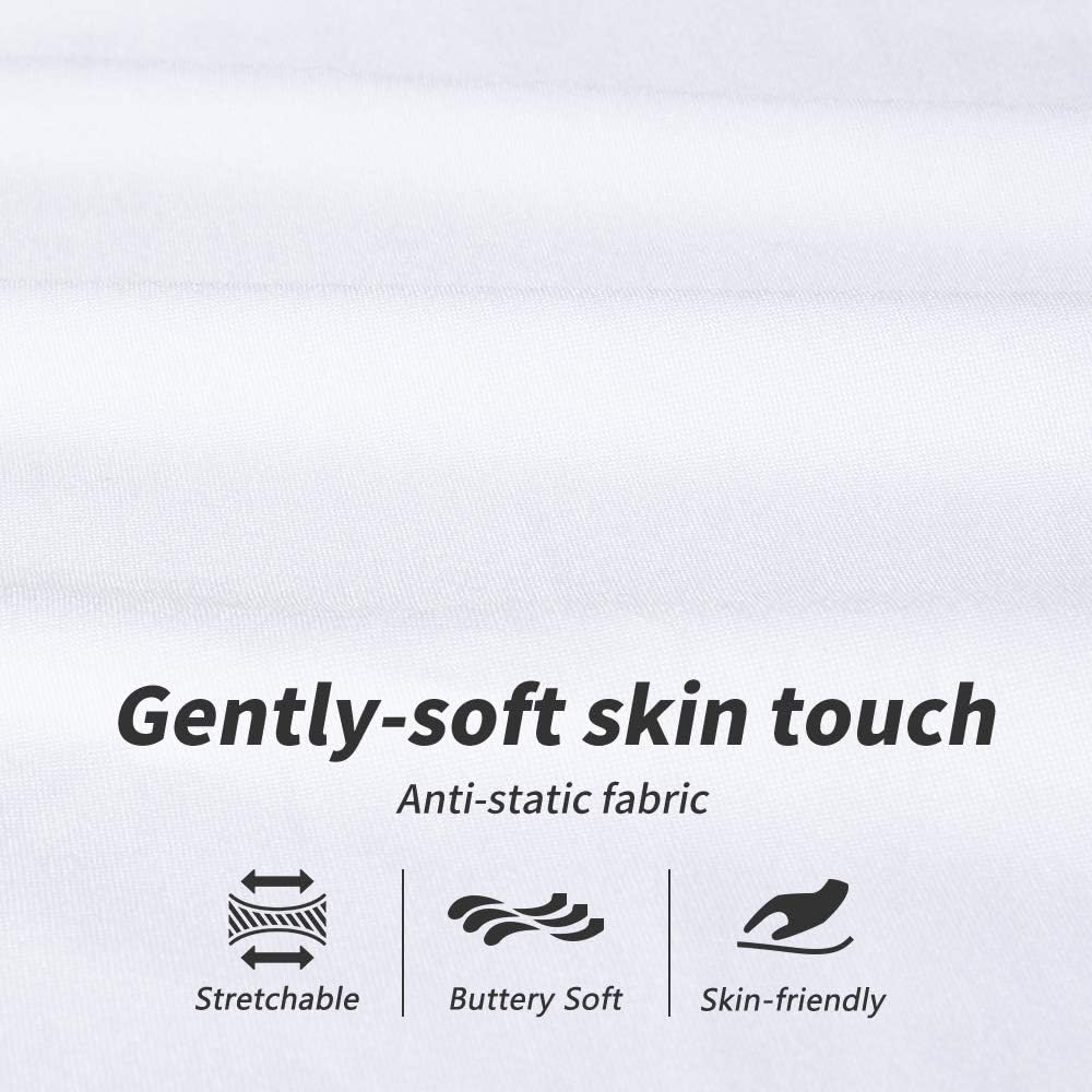 MANCYFIT Half Slip for Women Underskirt Short Mini Skirt Slit Lace Trim - Image 4