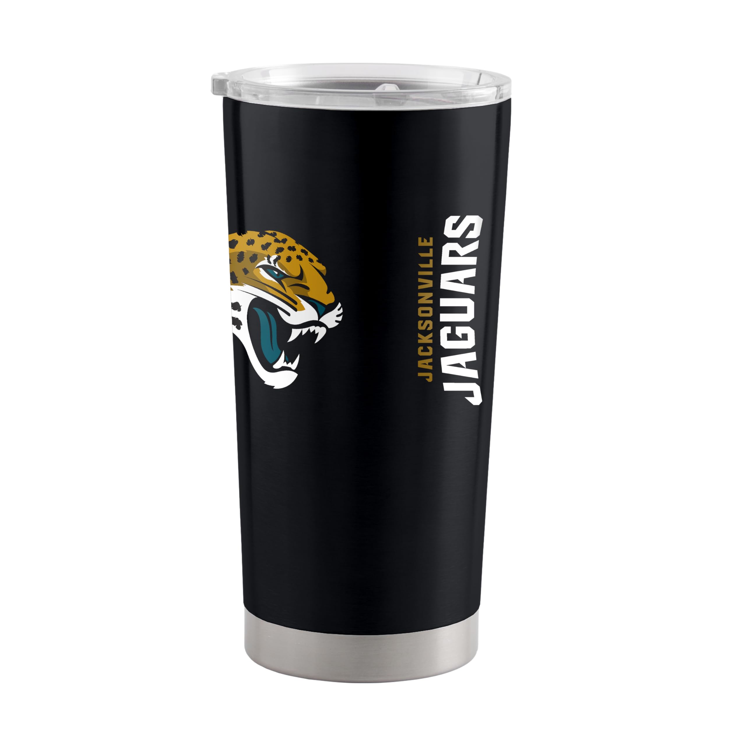 Jacksonville Jaguars NFL 20oz Stainless Steel Insulated Tumbler, Slider Lid
