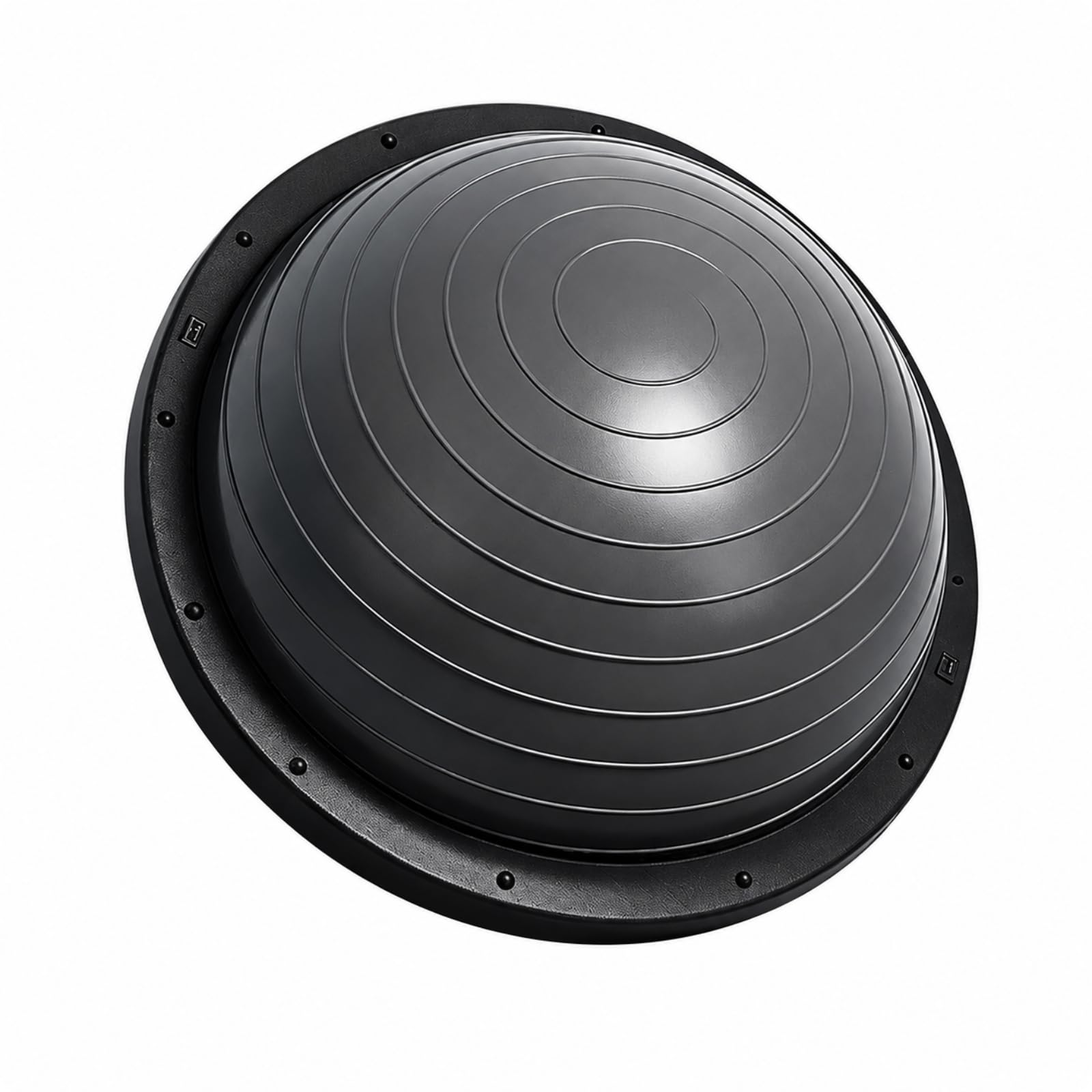 predolo Balance Gonfiabile Semisferico Semisfera da Fitness Portatile di Equilibrio con Pompa D'aria per namento Del Tronco