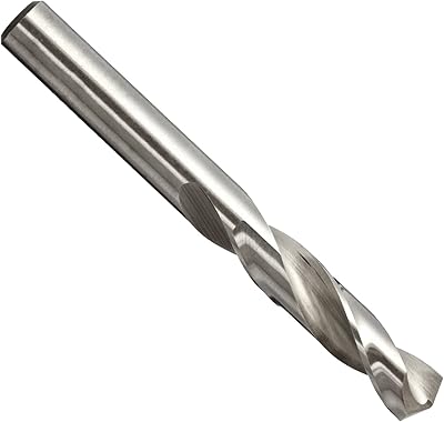 YG-1 D2146 High Speed Steel Screw Machine Drill Bit, Uncoated Finish, Straight Shank, Slow Spiral, 135 Degree, 3/32