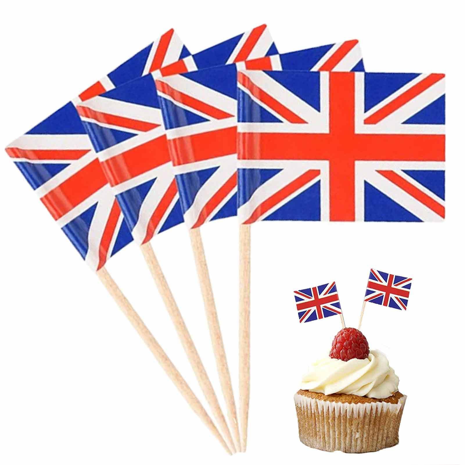 Amazon.co.jp: イギリス国旗 つまようじ ユニオンジャックフラッグ 