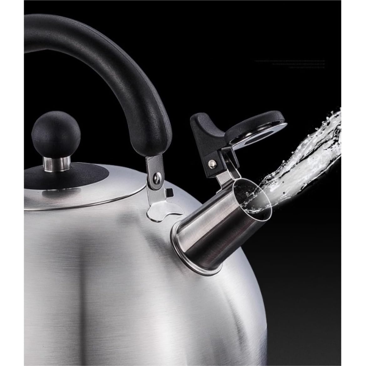 Amazon | やかん ヤカン 304 ステンレス鋼笛吹ケトルコンロ