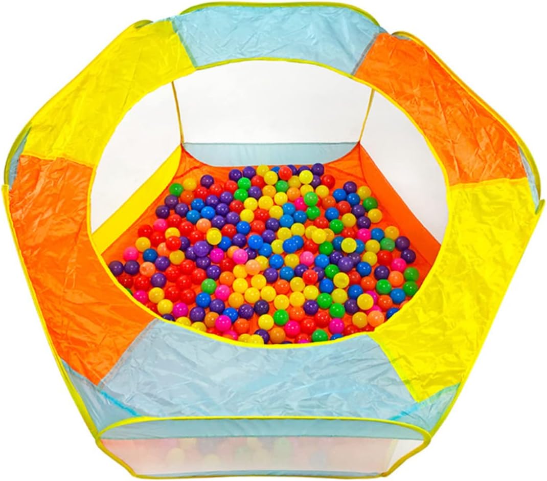 BESPORTBLE 1Pc Vibrant Orange Play Tent Castle Playhouse for Indoor Outdoor Fun Water Resistant Mat Mesh Design for Comfort for Boys Entertainment Activities