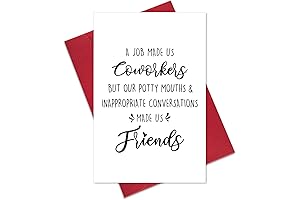 Funny Birthday Card for Coworker Colleague