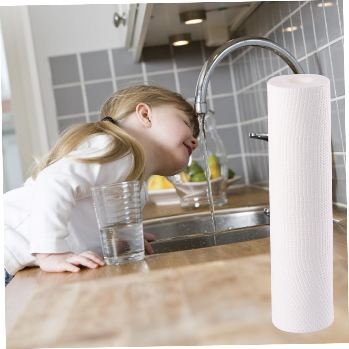 Filtro per Depuratore Acqua 10 Pollici Pp e Carbone Attivo