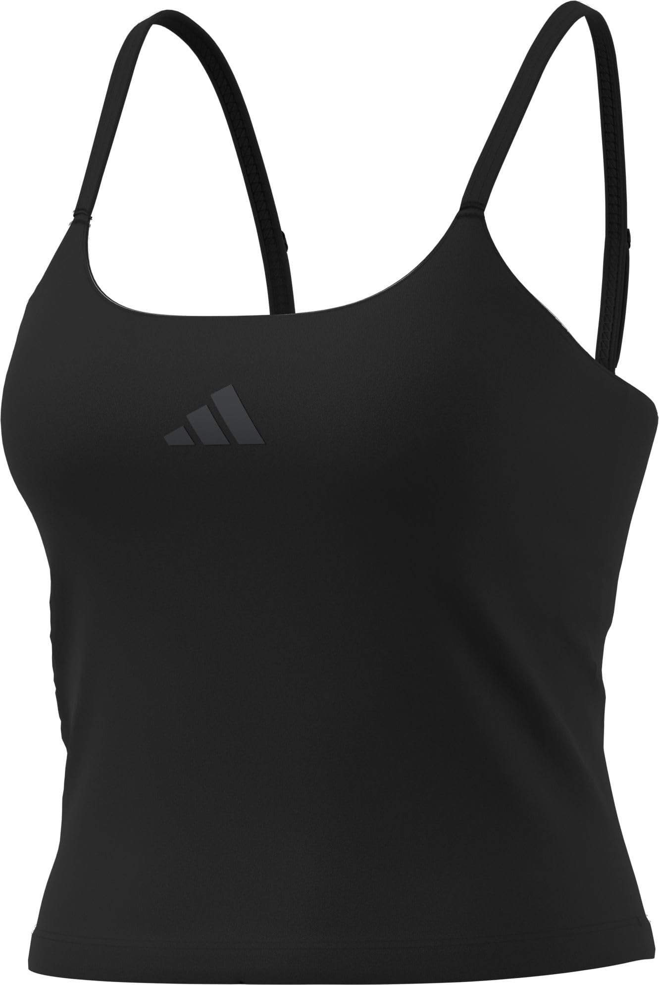 adidas Damen Optime Workout Tank with Integrated Light Support Bra Tanktop (1er Pack)