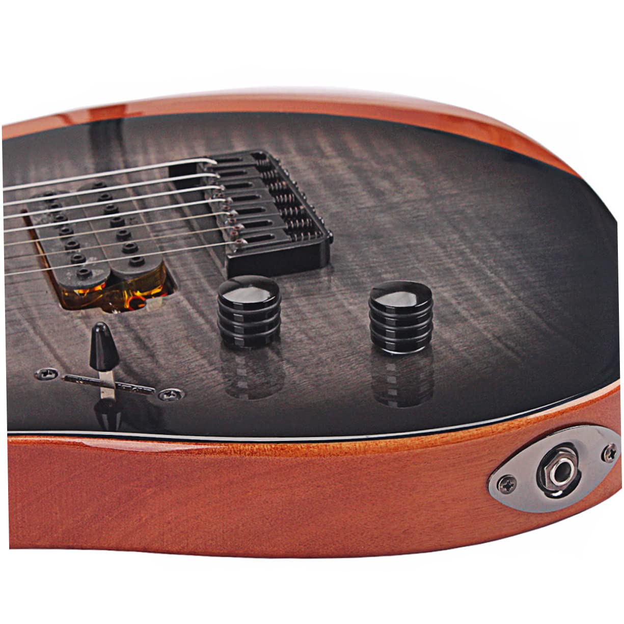 VICASKY Metal Guitar Knobs Volume Tone Control Knobs Cap Guitar Accessory Gd112