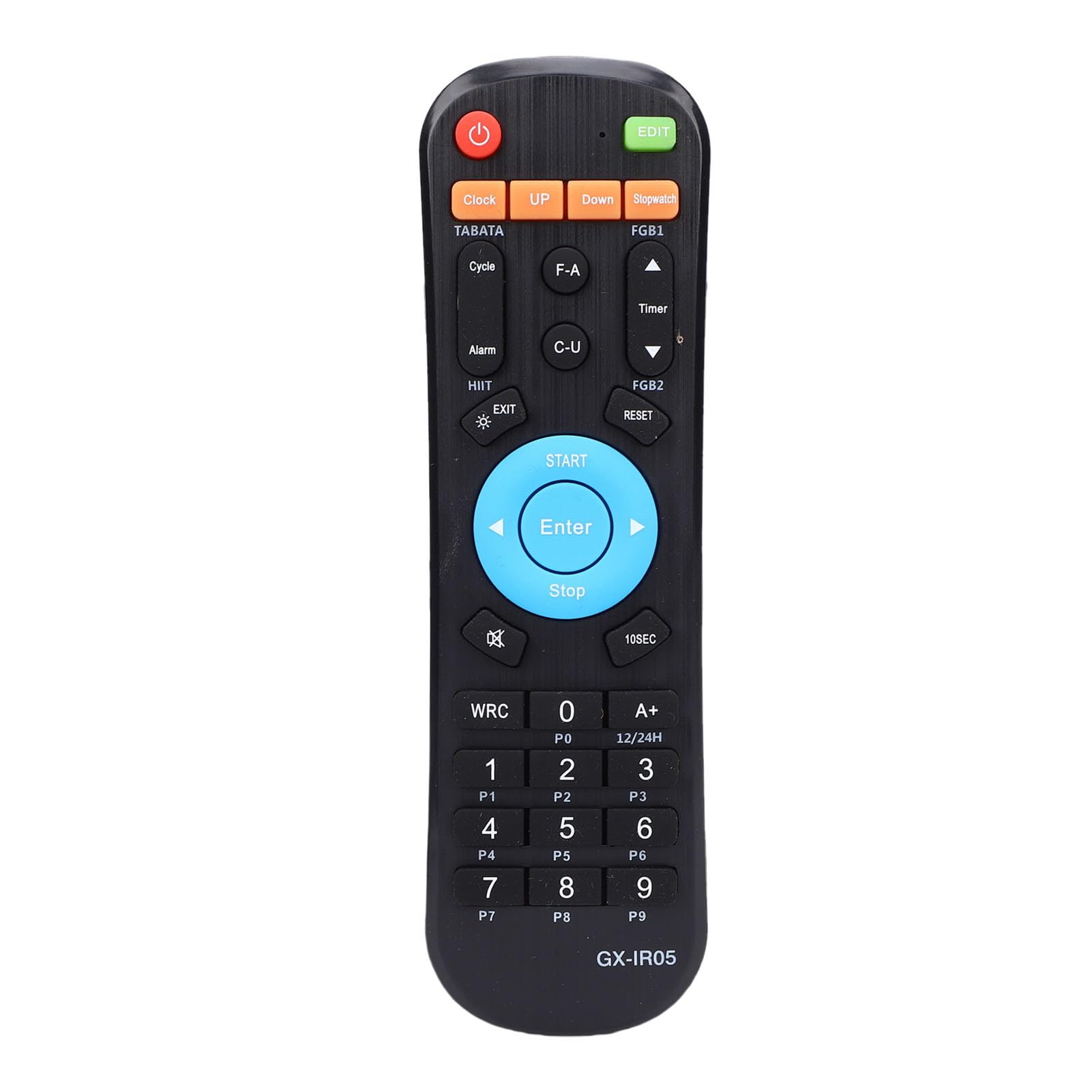 FTVOGUE Cronometro Palestra Multifunzione con Display da 5,8 Cm, per | Robusto design in alluminio, portata del telecomando 30 m, ottimo per le competizioni, opzioni di conto alla rovescia e