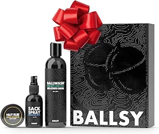 Sack Pack, Men's Fresh Kit, Includes Body Wash, Deodorizing Spray and Cologne Rub, Men's Body Care, Ball Wash for Men Gift Pack, Sun & Surf