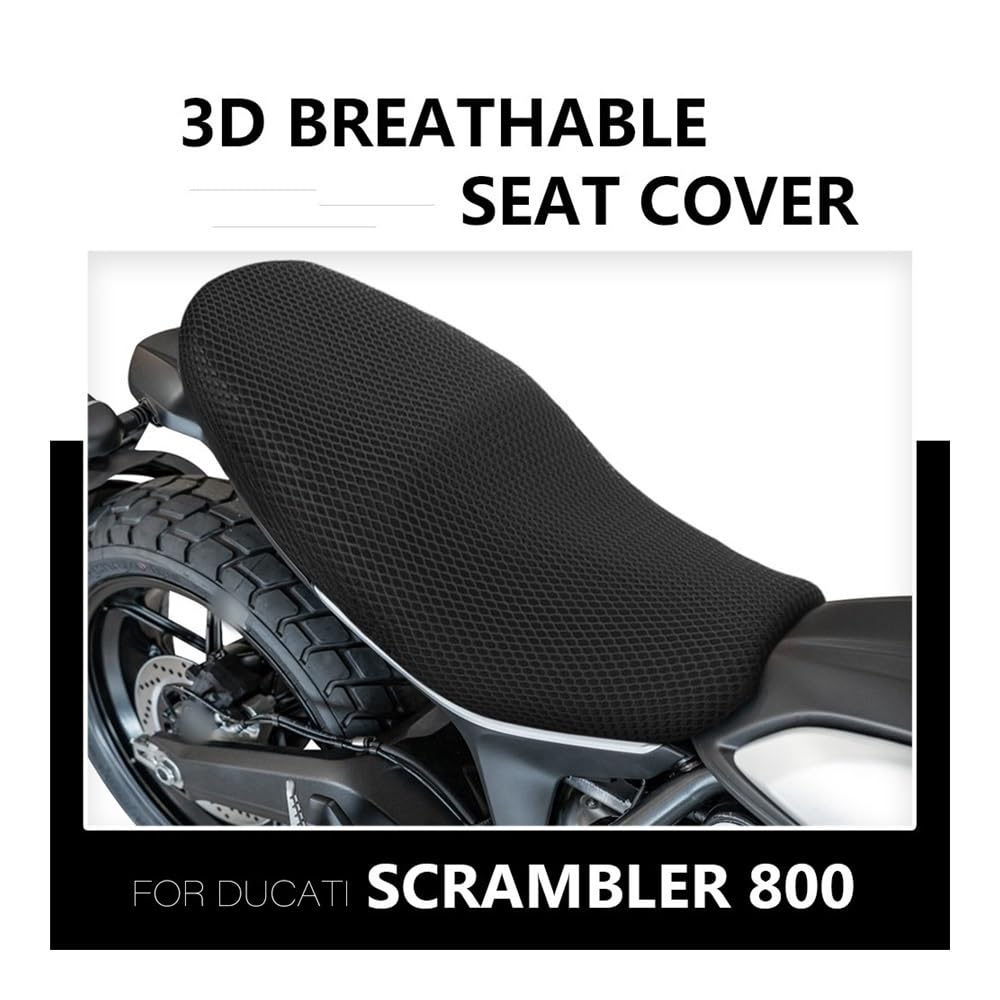 Coprisella per moto sportiva Per Scrambler 800 Scrambler800 Tessuto Di Nylon Sella Copertura Accessori Moto Protezione Cuscino Coprisedili