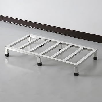 Stainless Steel Base Stand, Stainless Steel Pallet Cargo Storage Racks Shelf Storage Solution for Appliances, Washer Dryer and Fridges for Home and Commercial