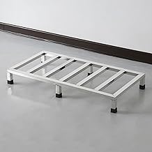 Stainless Steel Base Stand, Stainless Steel Pallet Cargo Storage Racks Shelf Storage Solution for Appliances, Washer Dryer and Fridges for Home and Commercial