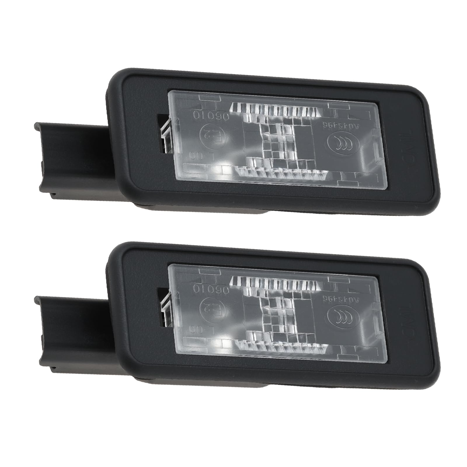 Coppia di Lampade Targa Posteriori 6340G3 Compatibile con Peugeot 208 2008 308 3008 508 5008