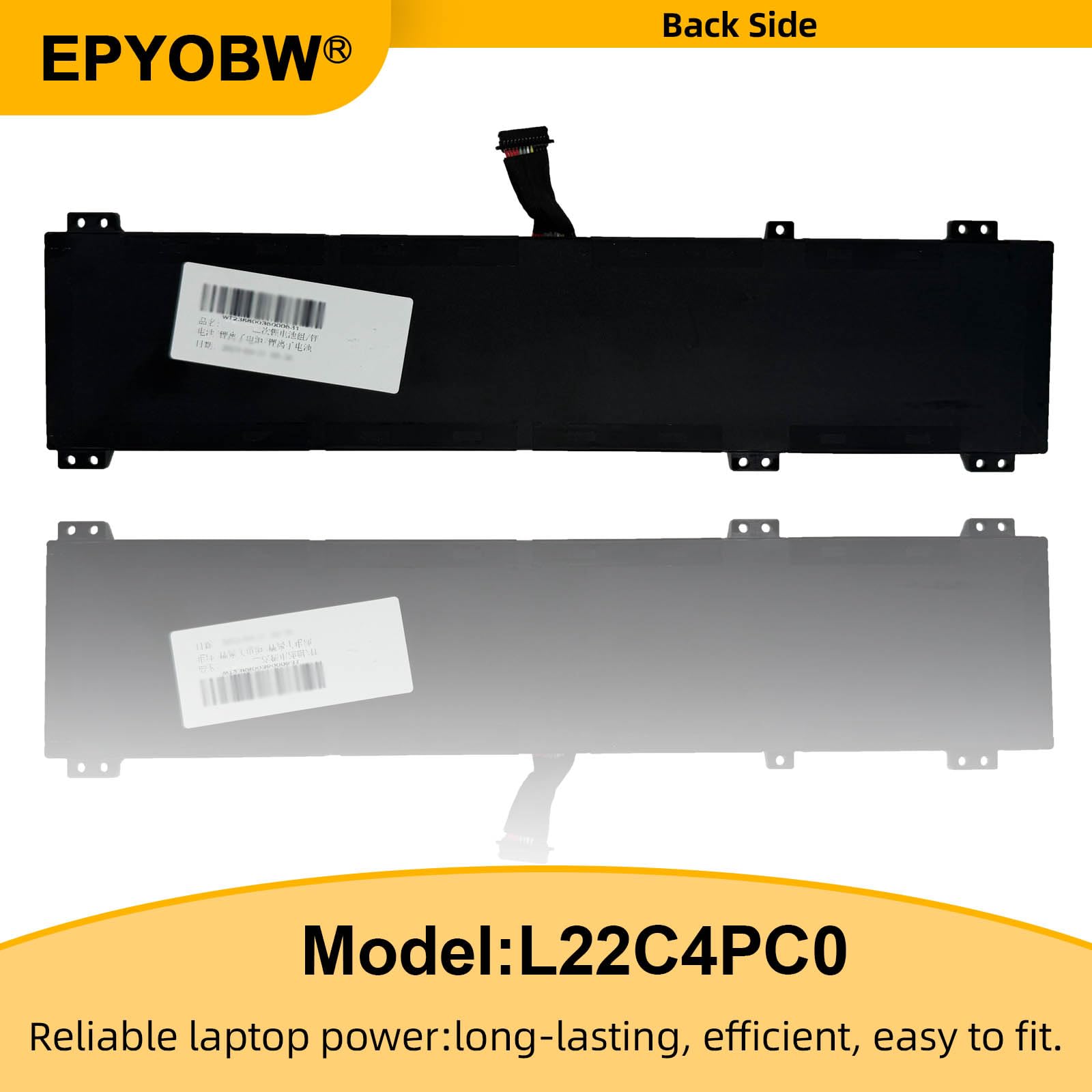 Amazon.com: EPYOBW L22C4PC0 Laptop Battery 80Wh Compatible with