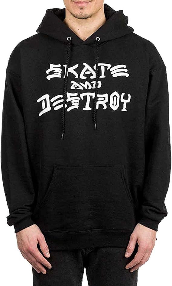 THRASHER Skate and Destroy Hood Sudadera Hombre : Amazon.es: Ropa